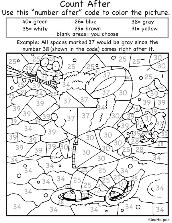Crayon Adventure: Count After Then Color