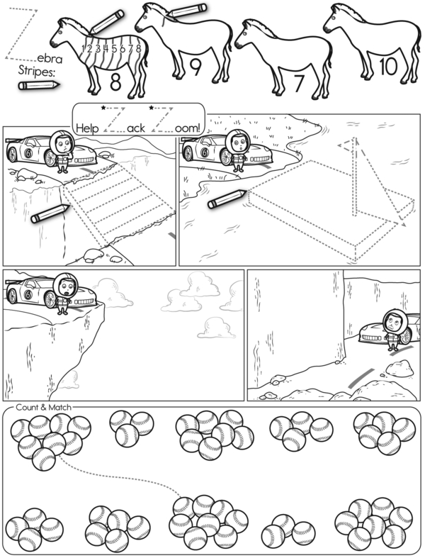 Brainy Quest: Add, Take Away, and Order by Size