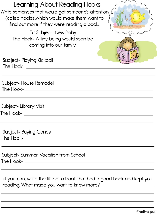 Reading Hooks: All About Catchy Starts