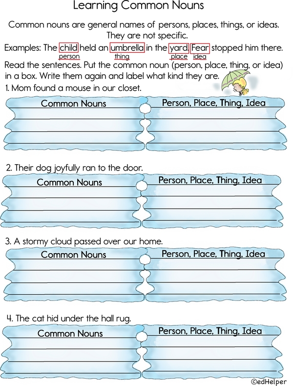 Word Safari: Spot Common Nouns