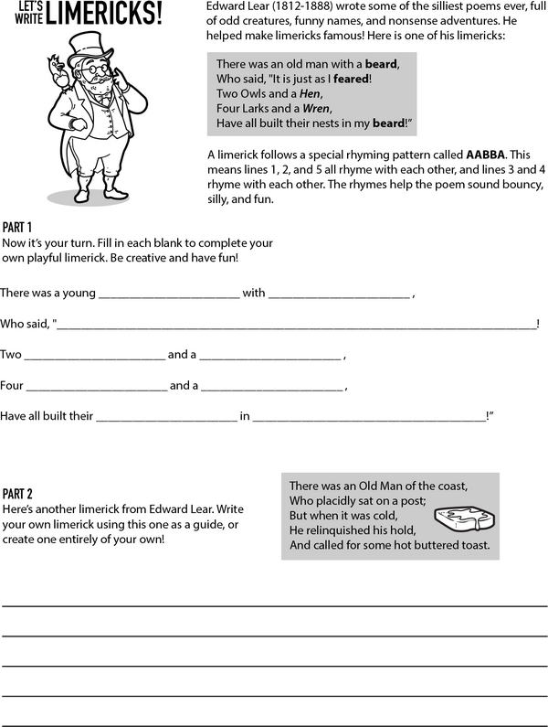 Five-Line Fun: Limericks in Action