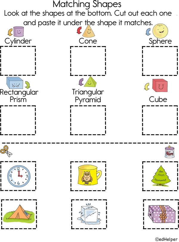 Shape Puzzles: Find the Match