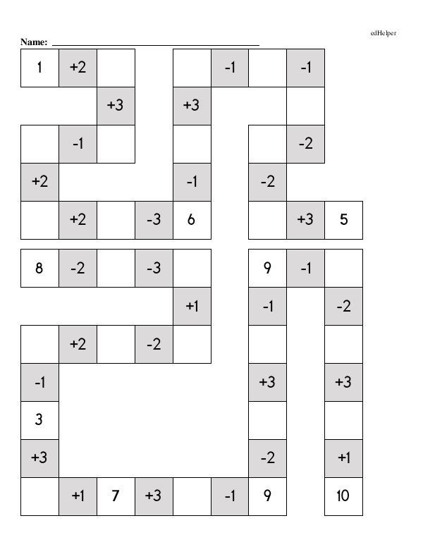 Math Mania: Addition and Subtraction Maze