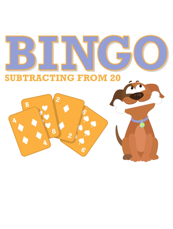 Subtracting From 20 Bingo Learning Center