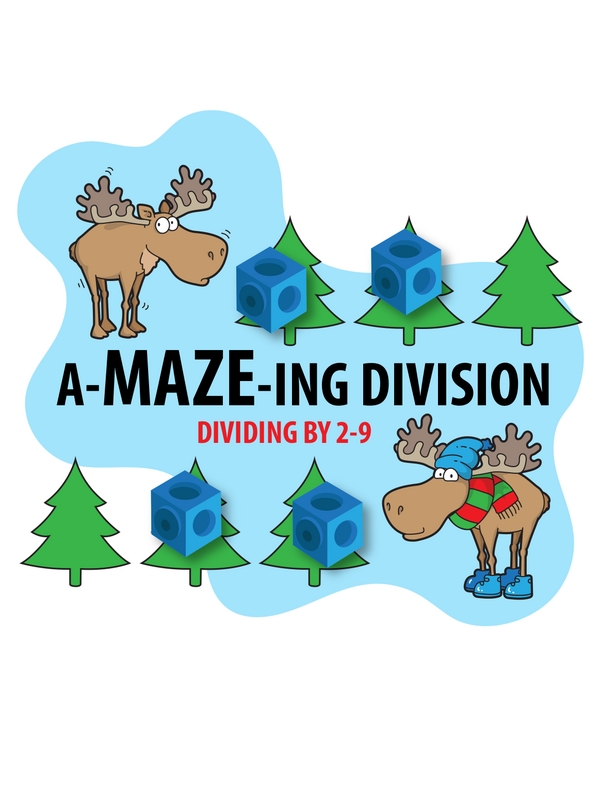 A-Maze-Ing Division 2-9: Helping Cuddly Critters Through a Number Maze