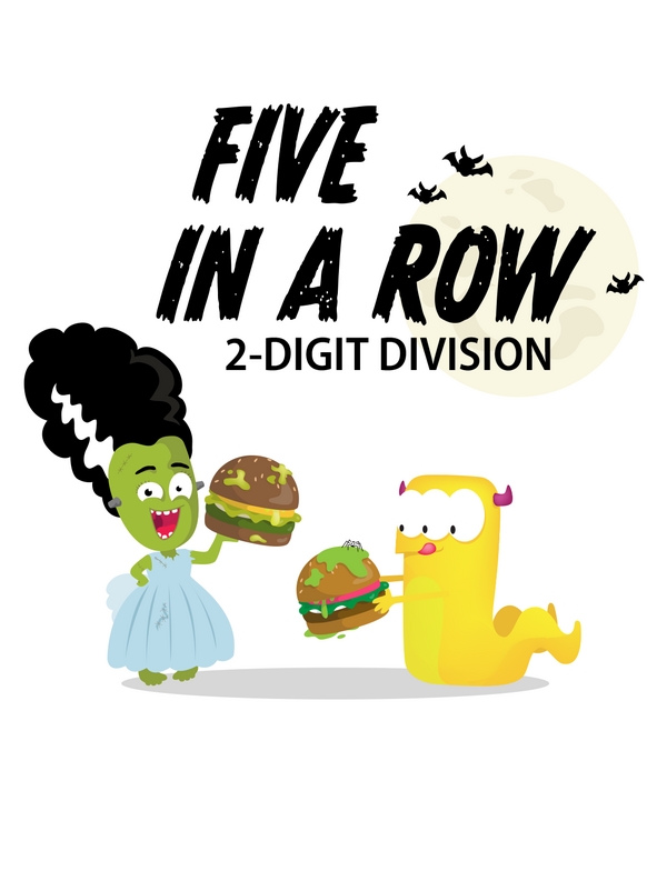 Monster Bingo With 2-Digit Division