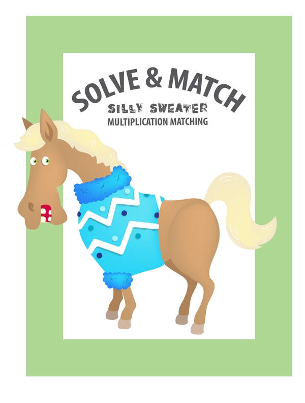Match the Silly Sweater to Each Animal: 3-Digit Multiplication With Area Models