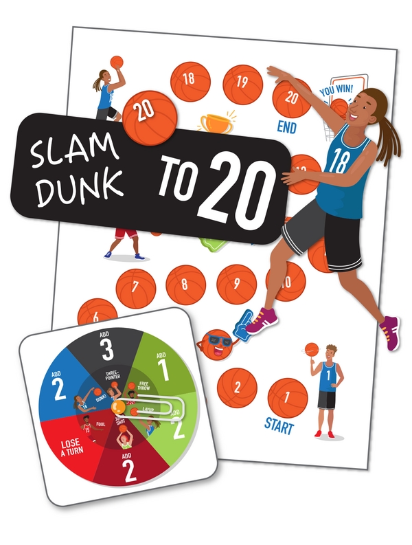 Slam Dunk to 20: A Basketball-Themed Counting Game