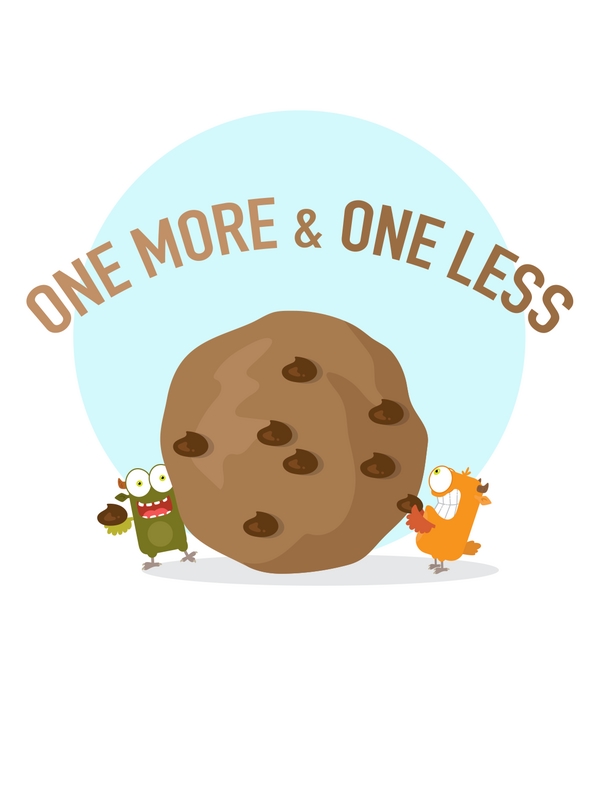 One More and One Less: Adding and Subtracting With Chocolate Chip Cookies