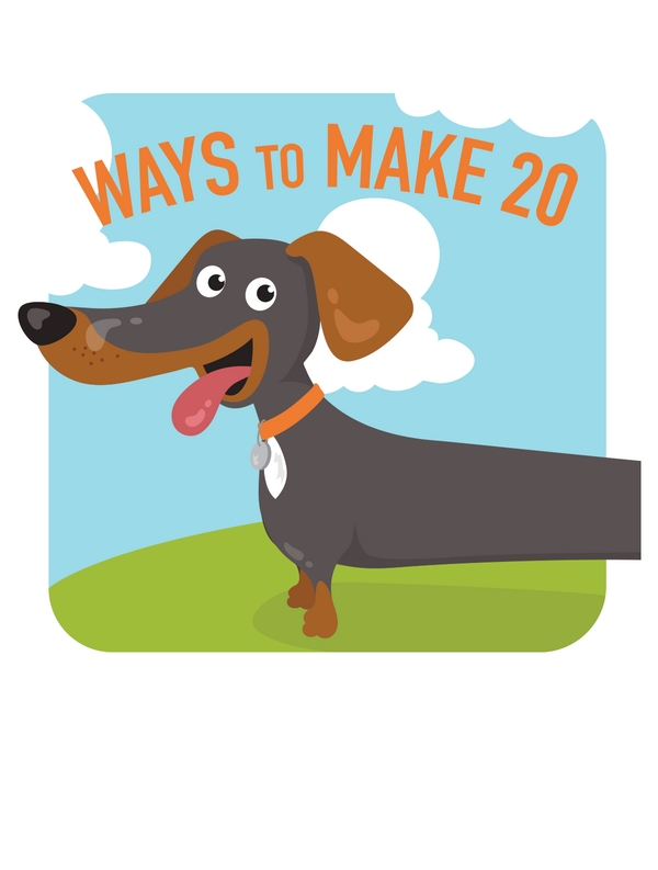 Ways to Make 20 With Three-Piece Puzzles in Full Color