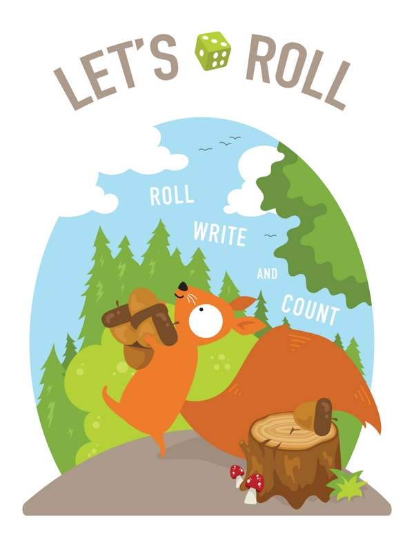 Learning Center: Nutty Numbers 1 to 6