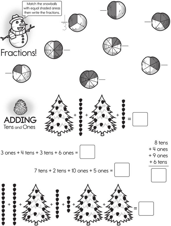 Math Mix-Up: Fractions and Place Value