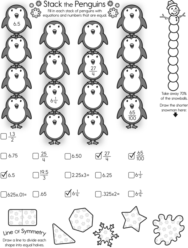 Math Puzzles Galore: Fun with Numbers and Symmetry
