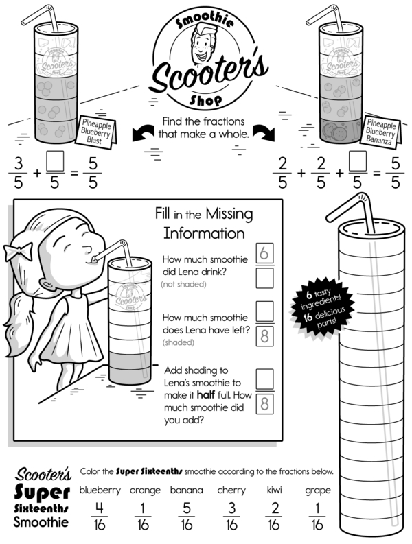 Blend It Up: A Fraction Adventure