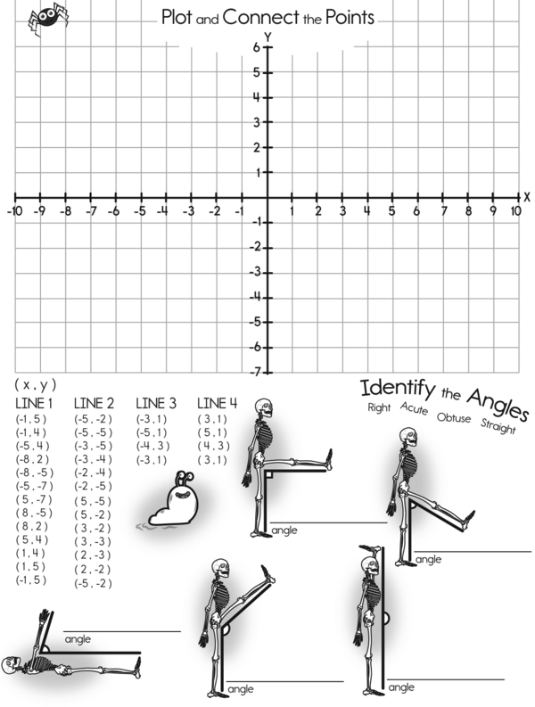 Skeleton Secrets: Plot the Points and Find the Angles