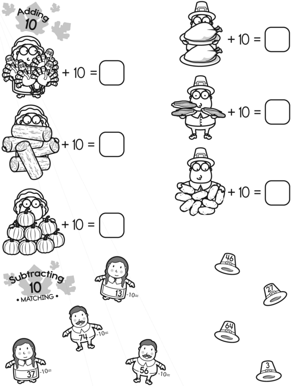 Ten More, Ten Less: Math Fun