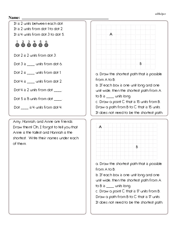 Measurement Word Problems With Visual Aids