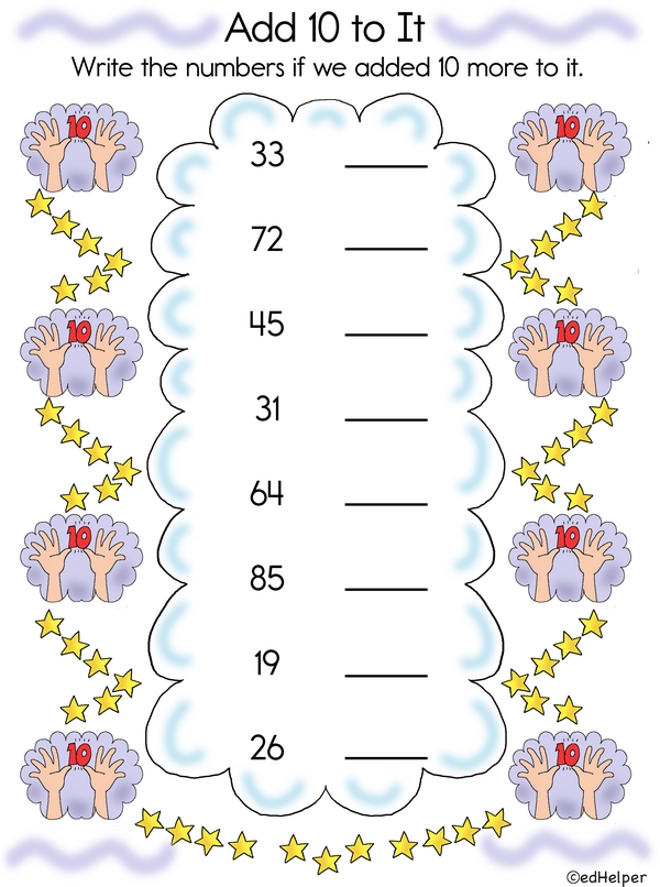 Ten More: Adding Is Fun