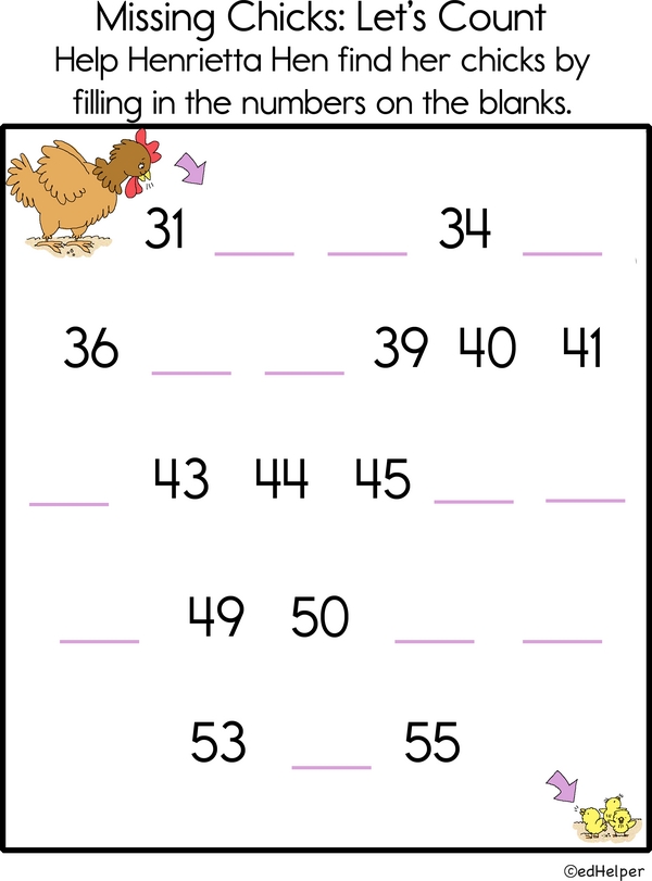 Chick Math: Counting Fun