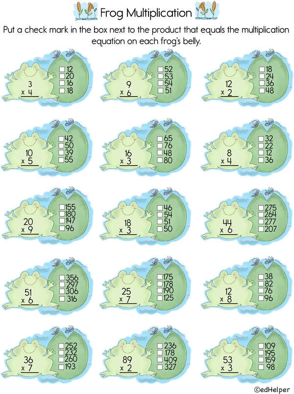 Hop to It: Multiplication Challenge