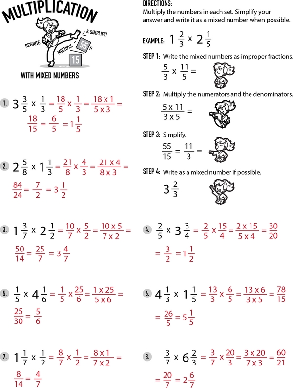 Multiply the Mix: Fractions in Action