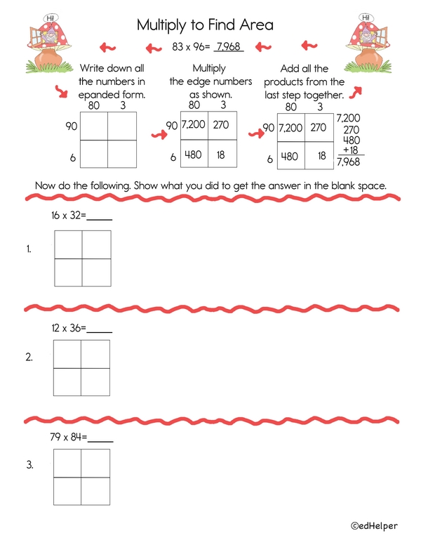 Picture This: Multiply with the Area Model