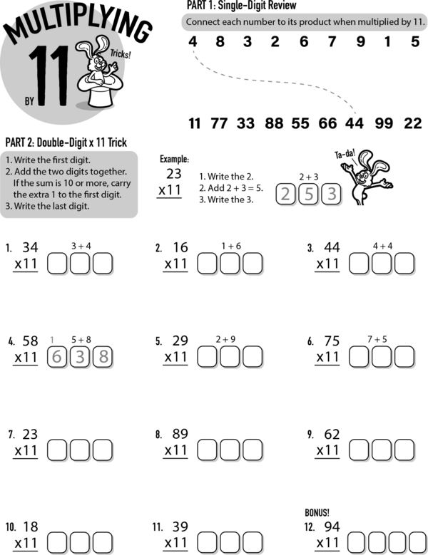 The Power of 11: Multiplication Challenge