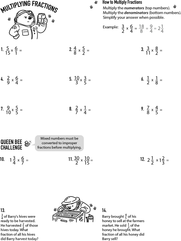 Fraction Skills: Multiply Like a Pro