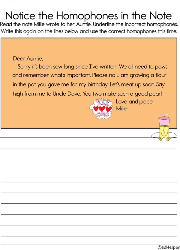 Catch and Fix: Homophones in Action