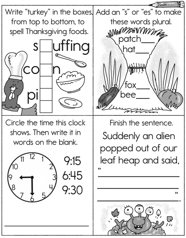 Gobbling Puzzles: A Fall Fun Adventure