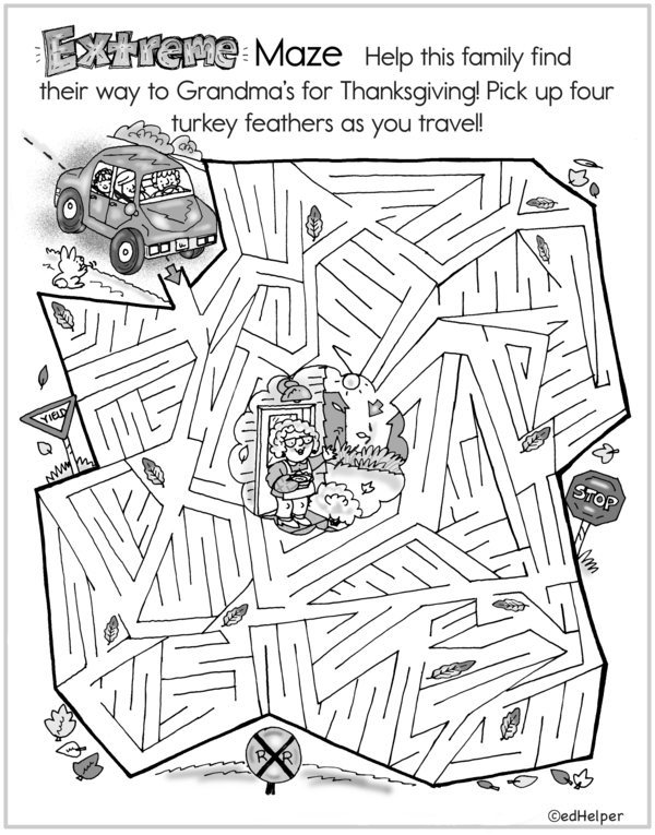 Feather Hunt: Maze to Grandma's
