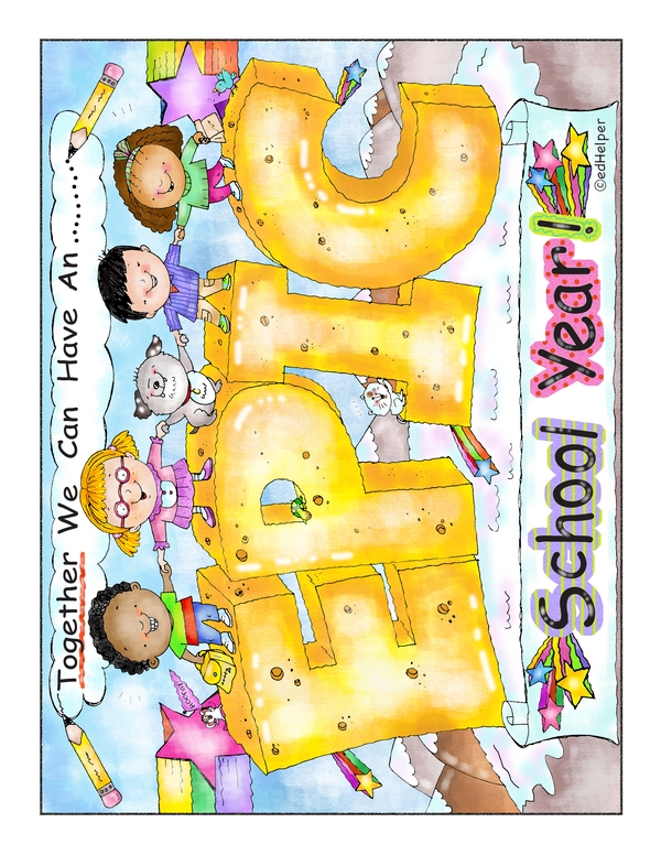 Hello, New School Year: A Classroom Poster Workbook