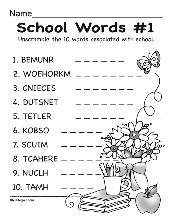 A Fresh Start: An Engaging Activity Workbook