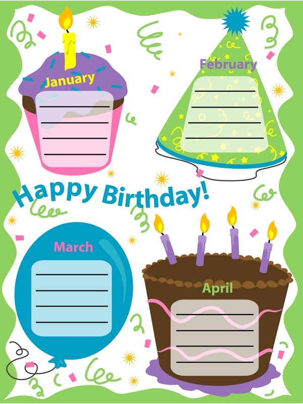 Happy Birthday - Poster Pack