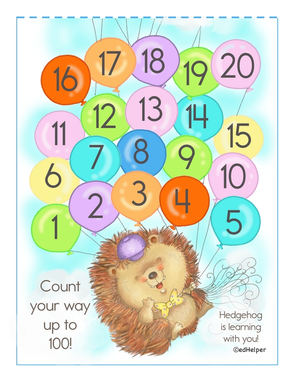 Counting to 100: Classroom Poster Pack