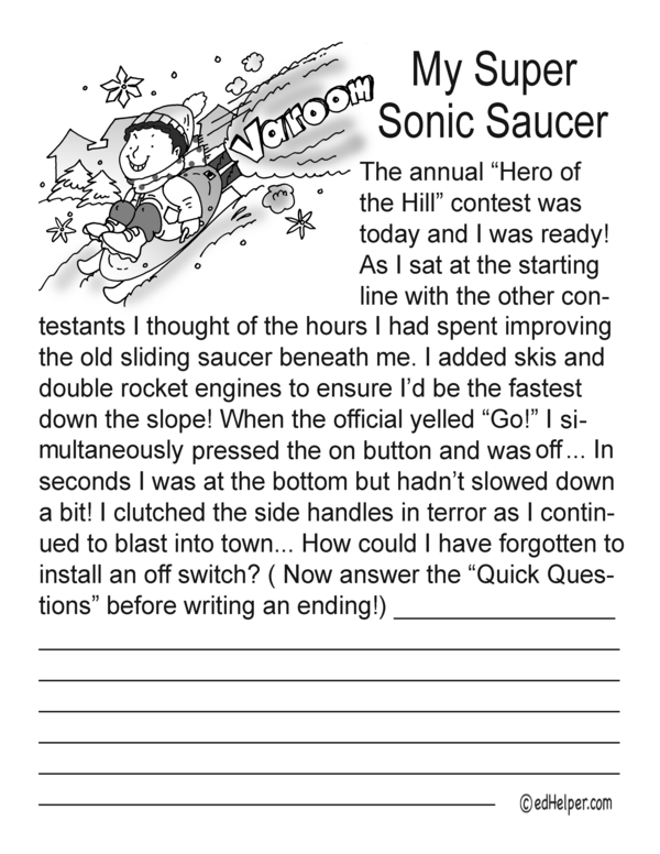 Suspense Alert - Creative Storytelling Activity