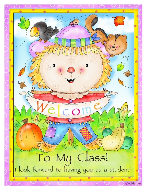 Welcome to My Class: Back-to-School Poster