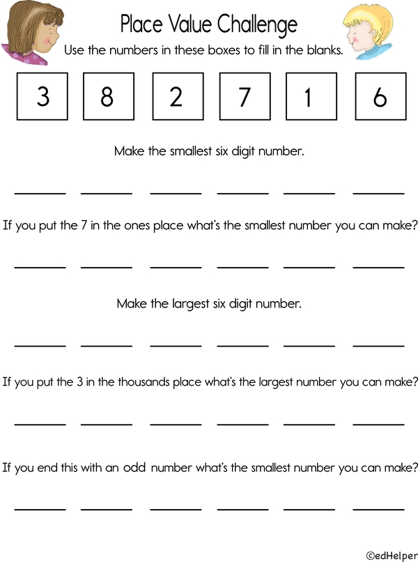 Number Sense: Place Value Fun