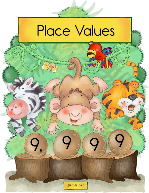 Place Value Practice: Jungle-Themed Activities for Individuals and Partners