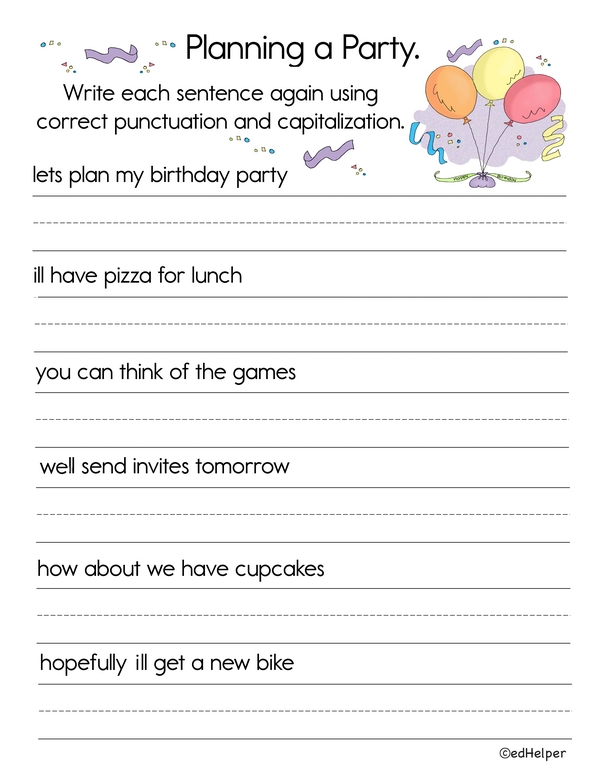 Spot the Mistakes: Sentence Fix-Up