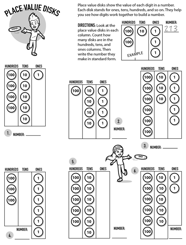 Digits at Work: Learning Place Value