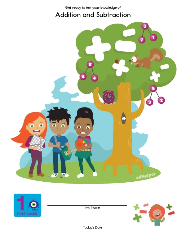 Quick Assessment - Easy Addition and Subtraction - Numbers to 10