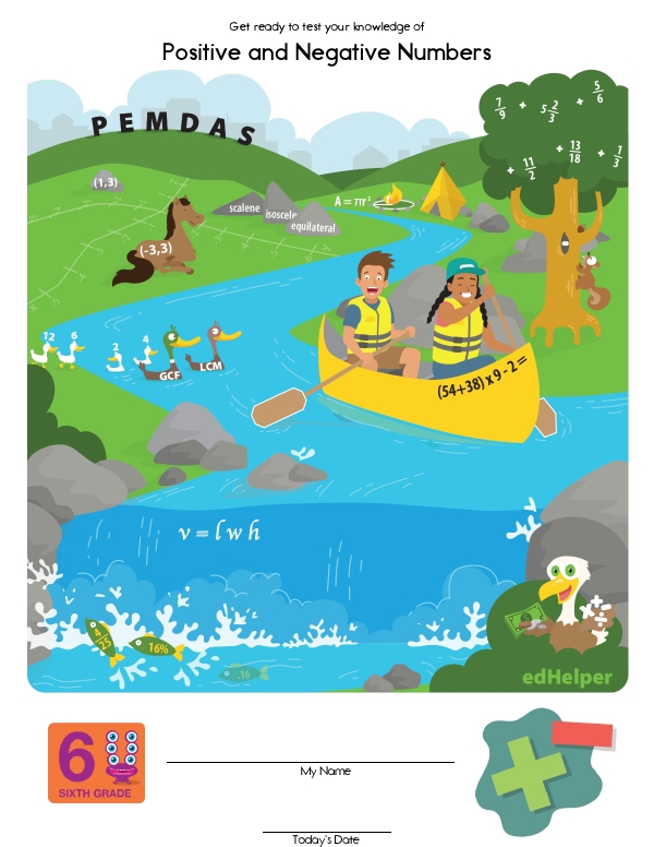 Quick Assessment - Exploring Positive and Negative Values: Comparing, Ordering, and Evaluating Integers