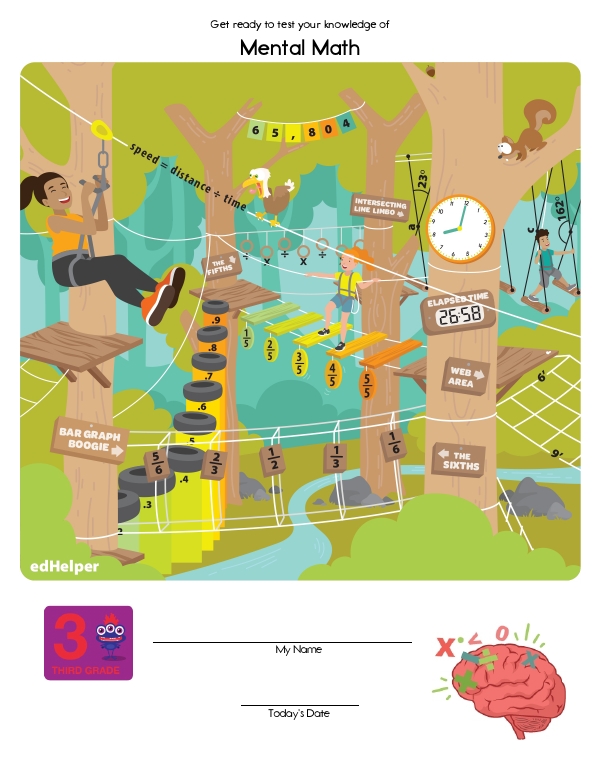 Quick Assessment - Mental Math: Brain-Power Math Fluency
