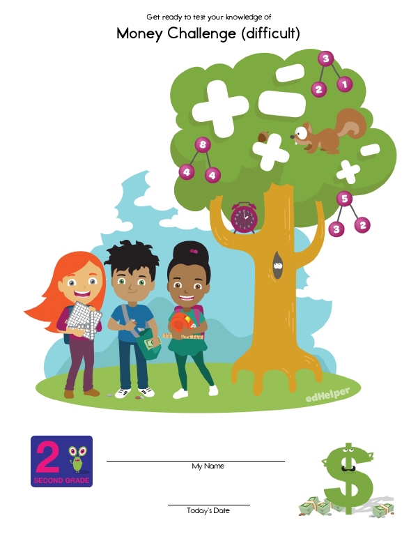 Quick Assessment - Money Challenge (difficult): The Ultimate Coin & Dollar Challenge