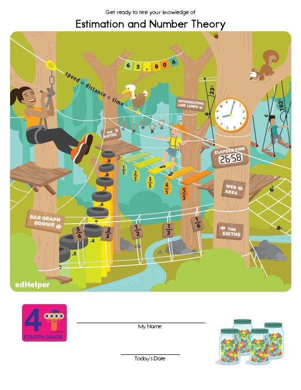 Quick Assessment - Number Sense: Estimation, Factors & Multiples