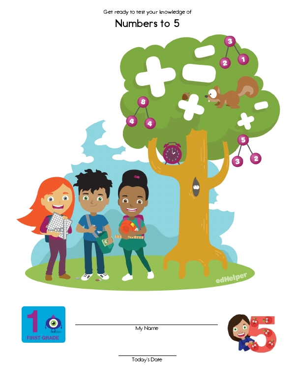 Quick Assessment - Numbers to 5 - How Many? - Zero-to-Five Math Adventure