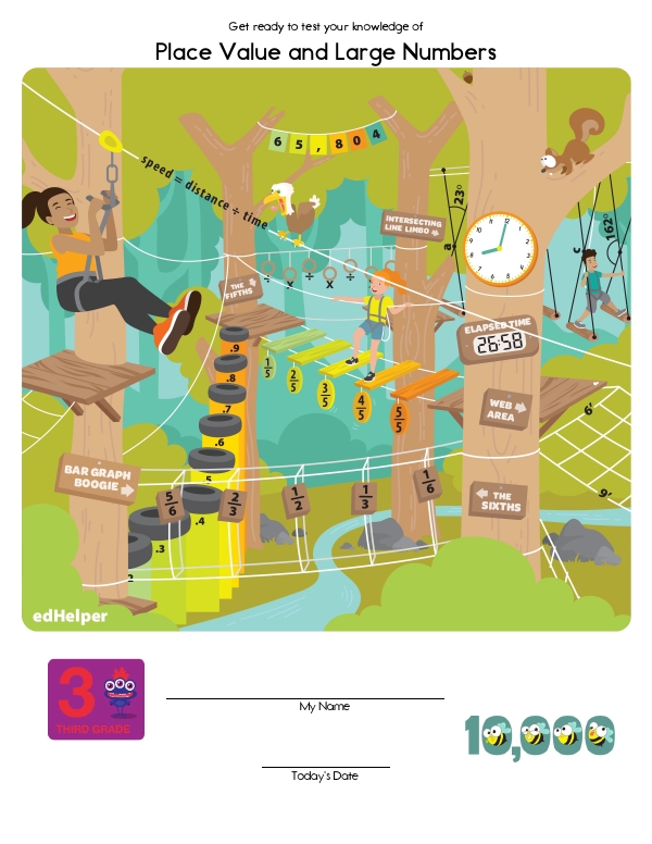 Quick Assessment - Place Value and Large Numbers: Quick Drills to Master BIG Numbers