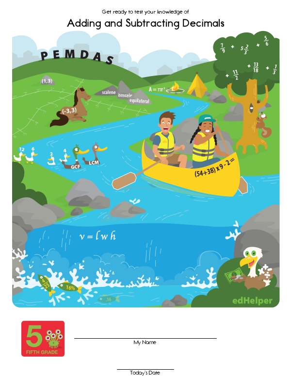 Quick Assessment - The Decimal Toolbox: Adding and Subtracting Money and Decimals