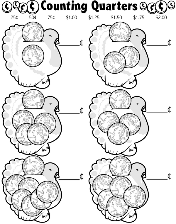 Counting Coins: Quarter Edition